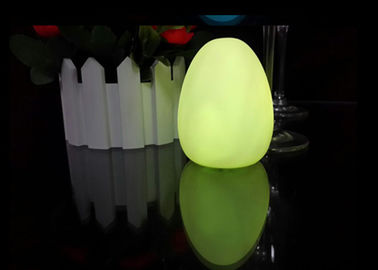 China Het zachte pvc Geleide Lichte Ei Gestalte gegeven Licht van de Nieuwigheidsnacht met 3*LR44-Batterij leverancier