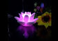7 de kleuren verdwijnen de LEIDENE Bloemschemerlamp van Lotus Waterdicht met VAN/OP Knoop langzaam leverancier