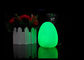 Het zachte pvc Geleide Lichte Ei Gestalte gegeven Licht van de Nieuwigheidsnacht met 3*LR44-Batterij leverancier