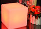 Kleine Geleide Lichte Schemerlamp 10cm van de Kubusnacht voor Restaurant/Festivaldecoratie leverancier