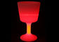 Het glas gaf van RGB LEIDENE de Partij Koelere PE Ijsemmer Kunststof voor Nachtclub gestalte leverancier