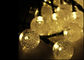 Van het 19,7 Voet-Kristallen bol LEIDENE de Zonnelichten Feekoord voor Vakantiedecoratie leverancier