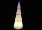 Draagbare LEIDENE van de Batterijmacht Staande lamp Witte Kerstboom met 16 Kleuren het Aansteken leverancier