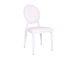 Hotel Louis Chair Wedding Furniture Rental met Rond Achter, Aangepast Kussenontwerp leverancier