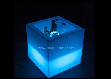 China Van het navulbare Polyethyleen LEIDENE de Emmerkoeler Kubus Lichte 40cm Ijs voor Flessenvertoning leverancier