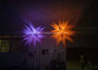 De Lichten van mooie Opblaasbare LEIDENE Licht/het Hangen Sterdecoratie voor Plafond