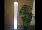 Vormde de polyethyleen Materiële Stok Openlucht RGB Staande lamp met Bevindende Basis leverancier